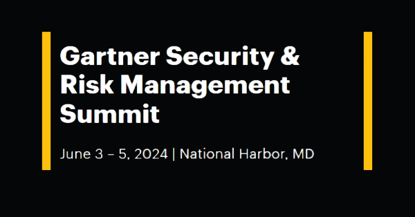 Gartner Security & Risk Management Summit – US