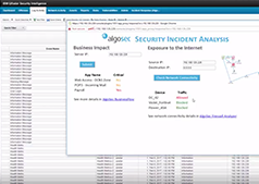 The AlgoSec QRadar app for incident response