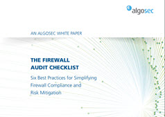 Firewall-audit-checklist
