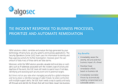 Algosec Incident Response